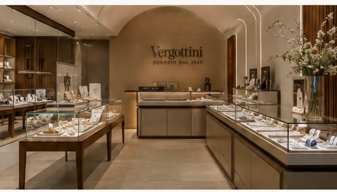 Interno materico della boutique